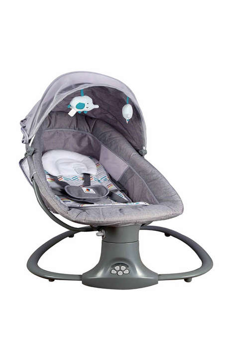 Mastela 3 In 1 Rocker\Swing Bassinet | Light Grey
