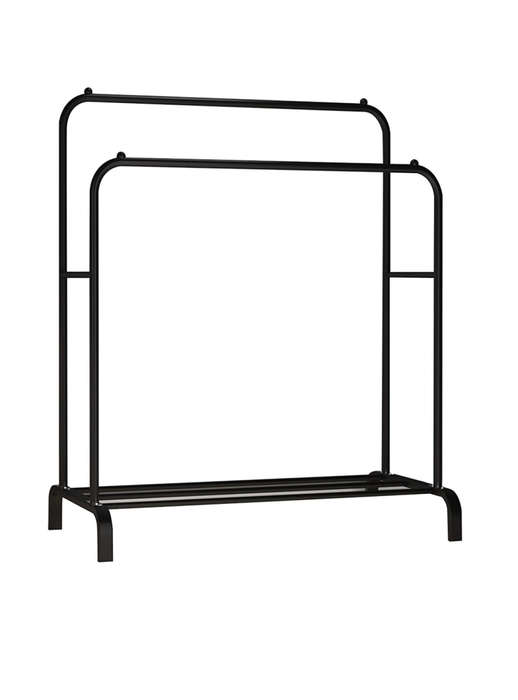 Pract Pack - Two Rail Free Standing Dry Clothes Rack for Hanging Clothes