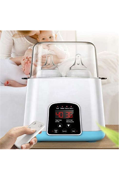 Double Bottle baby warmer LED Display Milk formula Heat food Electric