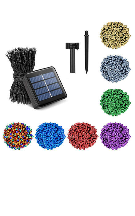 Solar Garden LED Decorative Lights - 10m