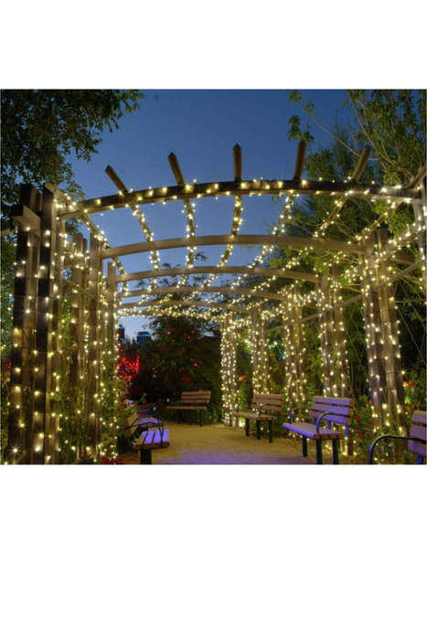 Solar Garden LED Decorative Lights - 10m