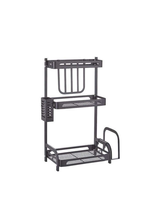 3 Tier Spice Rack - Black