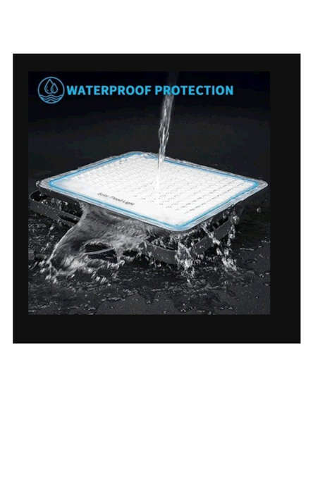 400W Solar Powered LED Flood Light With Panel & Remote