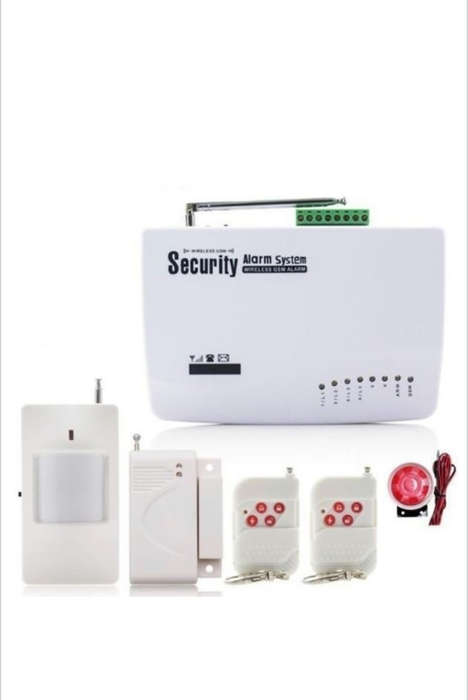 Wireless GSM Alarm System - Includes 4x Wireless PIR SensorWireless