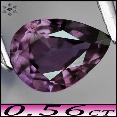 0.56ct Rare Gem Bouquet Pink Sapphire - VS - Unheated Natural Winza Pear