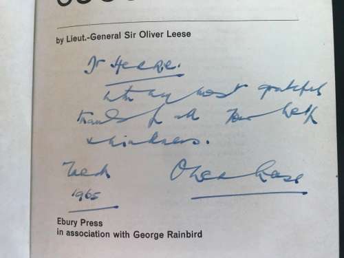 Cacti and Other Succulents - Lieut-General Sir Oliver Leese - AUTOGRAPHED