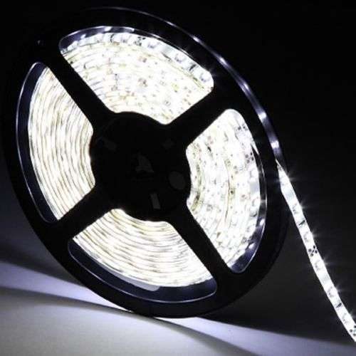 White 5M SMD 3528 Flexible Led Strip Lights ***INCLUDES*** Power Adapter