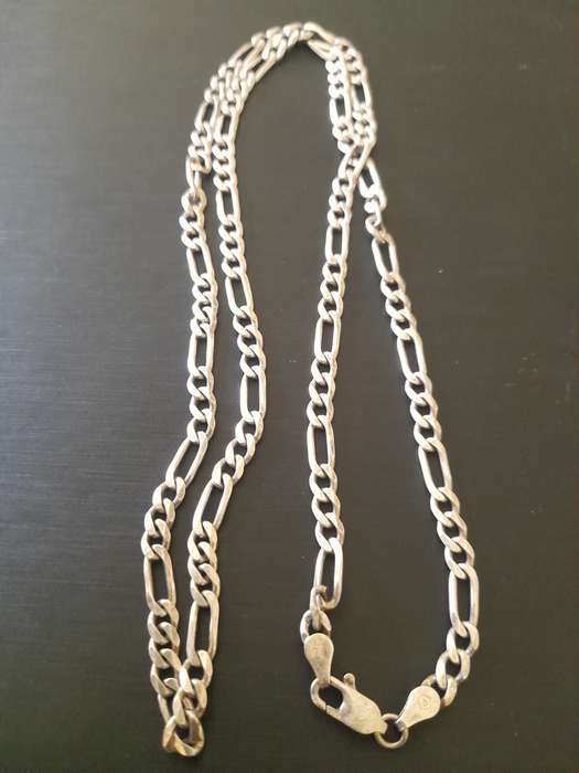 Sterling Silver Figaro Chain # Italy