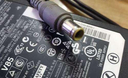 Original Lenovo charger - 135W - 20V + FREE NEW Clover Power Plug!!! (Check Connector in Photos)