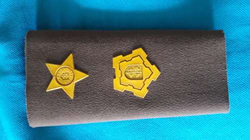 SADF  " COLONEL" SHOULDER CUFF WITH PIPS