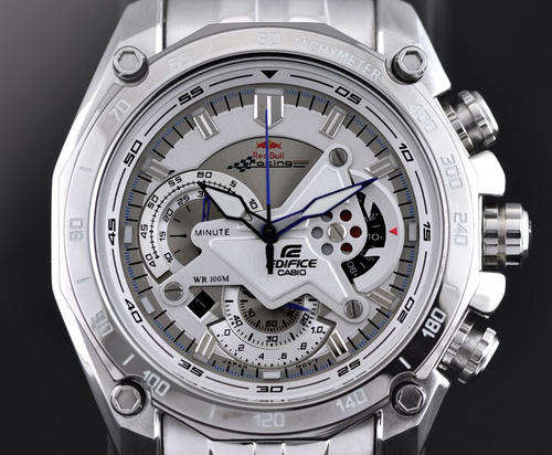 ORIGINAL MENS CASIO EF-550RBSP-7AV REDBULL WATCH WITH FULL SWING FUNCTION  ##BRAND NEW##