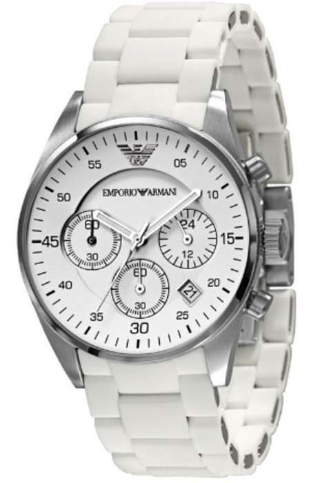 LADIES EMPORIO ARMANI CHRONOGRAPH WATCH AR5867 ##BRAND NEW##