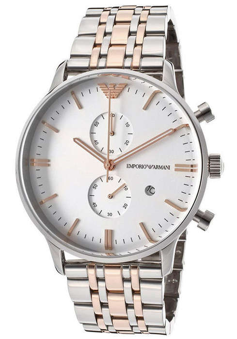 MENS EMPORIO ARMANI CHRONOGRAPH WATCH AR0399 ##BRAND NEW##