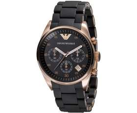 LADIES EMPORIO ARMANI CHRONOGRAPH WATCH AR5906 ##BRAND NEW##