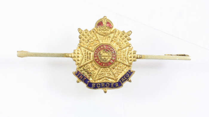 Sweetheart Brooches x 3 Rhodesia Rgt/Border Rgt/ SA Artillery