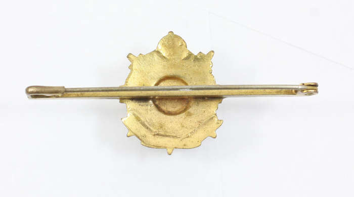 Sweetheart Brooches x 3 Rhodesia Rgt/Border Rgt/ SA Artillery