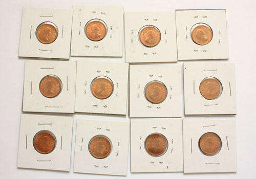 SA Farthing x 12 - 1958