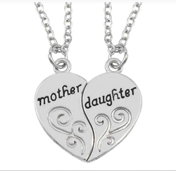 Mother & Daughter Double Necklace Forever