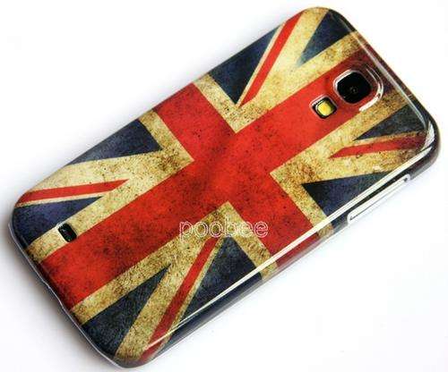 Retro Burned British Flag Case For Samsung Galaxy S4