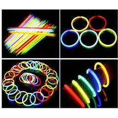 3 ON AUCTION!!! Glow Sticks - 100 PCS