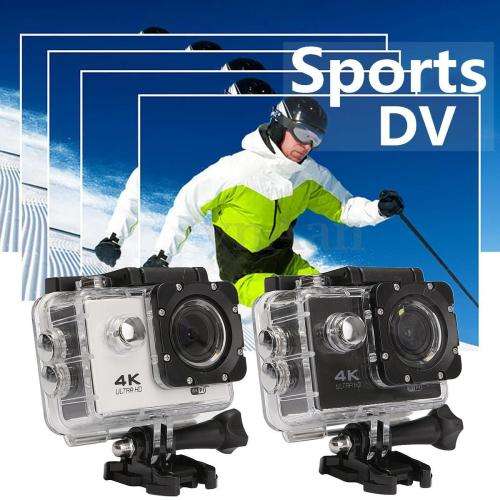 WiFi 4K Ultra HD H.264 1080P Car Helmet Camcorder Sports DV Action Waterproof Camera