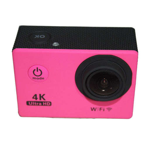 WiFi 4K Ultra HD H.264 1080P Car Helmet Camcorder Sports DV Action Waterproof Camera