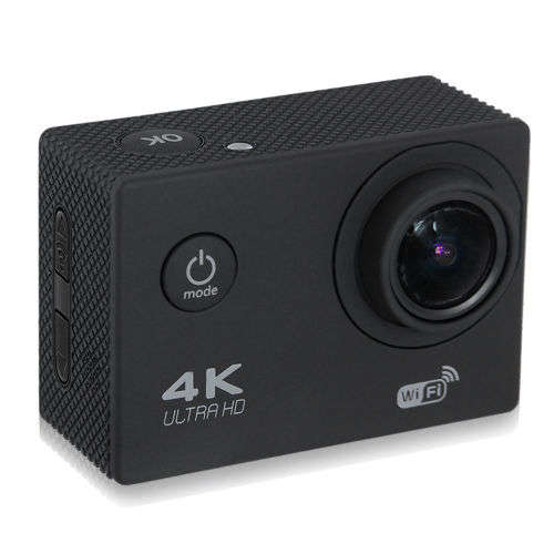 WiFi 4K Ultra HD H.264 1080P Car Helmet Camcorder Sports DV Action Waterproof Camera