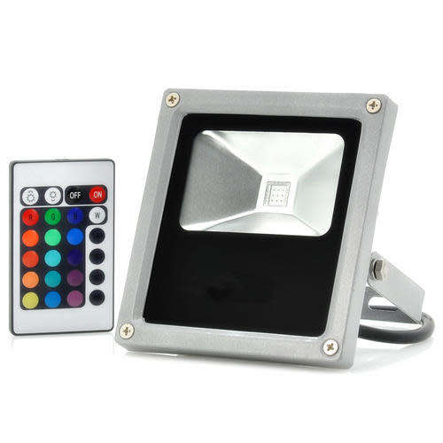 LED Flood Light High quality LED outdoor light With Remote Control 10W 220V
