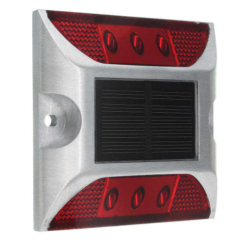 NEW Strong Outdoor Solar Power LED Light Driveway Dock Path Road Fog Lamp
