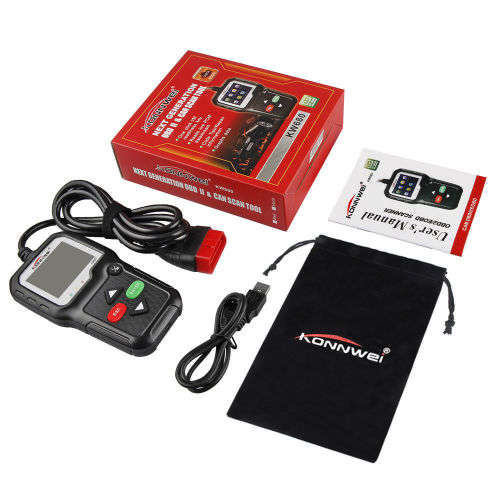 OBD2 Diagnostic Scanner Tool Car Code Reader EOBD Engine Fault Scan 2.4 KW680