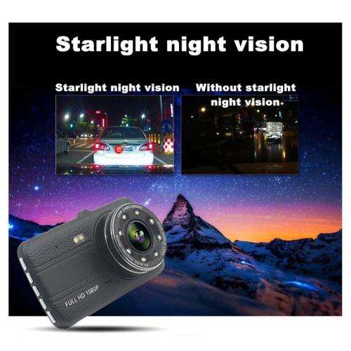 1080P Car DVR Full HD Car Video Camera Vehicle Digital Recorder 4 Double Lens