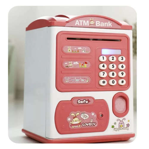 Creative Electronic Piggy Bank With ATM Password