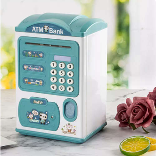 Creative Electronic Piggy Bank With ATM Password