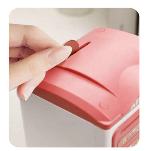 Creative Electronic Piggy Bank With ATM Password