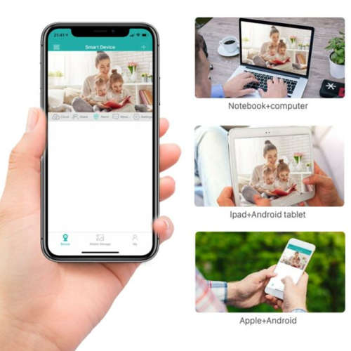 Dual Lens Wifi Camera With ICSEE App 8MP 8 X Zoom