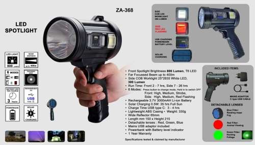 SOLAR SPOTLIGHT ZA-368  NEW PRODUCT RELEASE