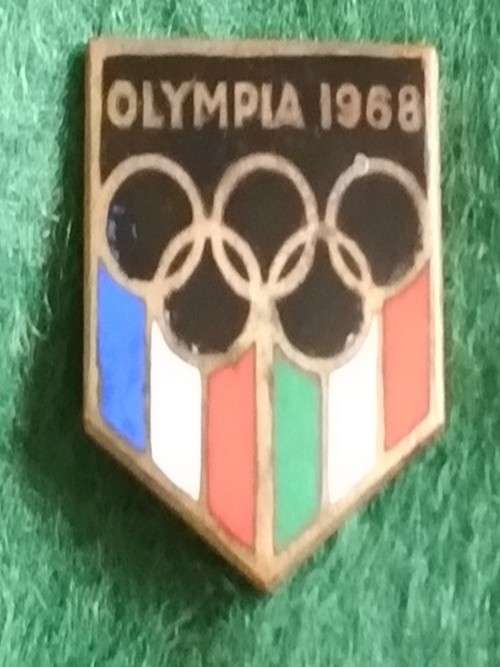 Pin - 1968 Olympic Games - Summer -  Mexico/Winter - Grenoble