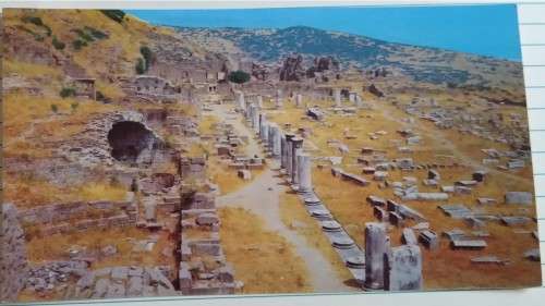 Vintage Unused Postcard - Turkey - Bergam Izmir