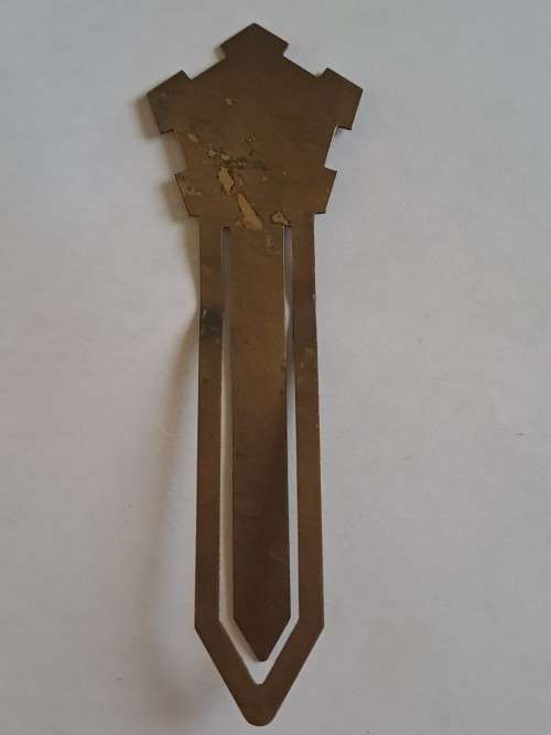 Vintage Brass South African Air Force Paper Clip
