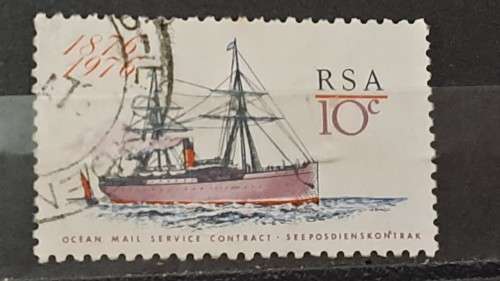 1976 - RSA - 10c - The 100th Anniversary of Ocean Mail Service