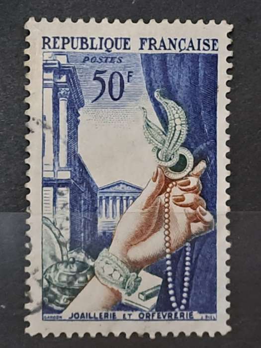 1954 - France - 50F - Art