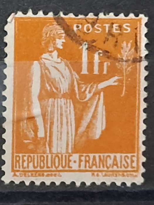 1932-1933 - France - 1F - New Daily Stamps