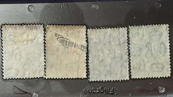 1912-1913 - GB - 1½, 2, 3, 4 - King George V