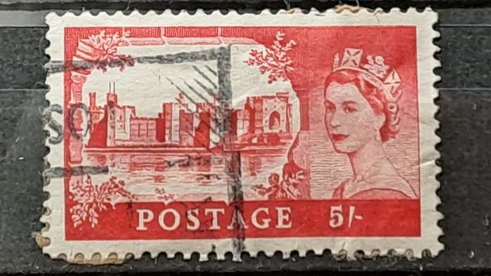 1955-1958 - GB - 5Sh - Castles