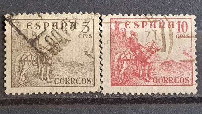 1936-1939 - Spain - 5, 10 - Definitive