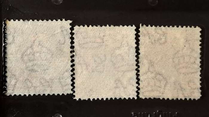1930 - Transjordan (Jordan) -  WM - 1, 4, 10 - Emir Abdullah Allah bin al-Hussein