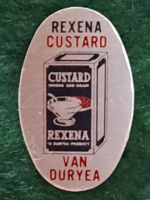 Pin: Vintage Dutch Advertising  - `Rexena Custard - van Duryea`