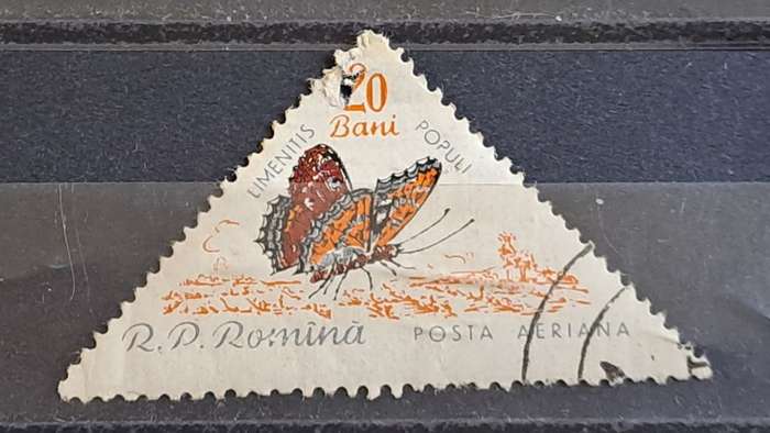 1960 - Romania - 20 - Butterfly & Moths