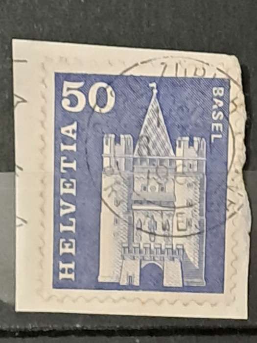 1960 - Switzerland - Postmark Zurich - 50 - Basel