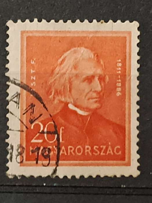 1932 - Hungary  - 20 - Liszt